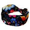 1 Pack Headbands for Women Non Slip Elastic Sports Hair Bands for Women, Soft Cloth Headband for Workout Yoga Fashion Hair Accessories,Boho Floral-47 view 1