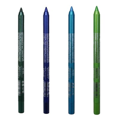 Blablablalu Eyeliner Pencil 4Pcs 4 Colors Smudge-proof Pearl Long Lasting Glitter Eyeliner 8.5g Waterproof Makeup Eyeshadow Pencil, Style 2 Eyeshadow