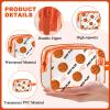 16PCS Basketball Team Gifts Cosmetics Bag - PVC Clear Portable Makeup Bags Organizer 7 x 5.5 x 1.77 '' Waterproof Sport Zippered Toiletry Carry Pouch for Basketball Coach Travel Party Supplies view 2