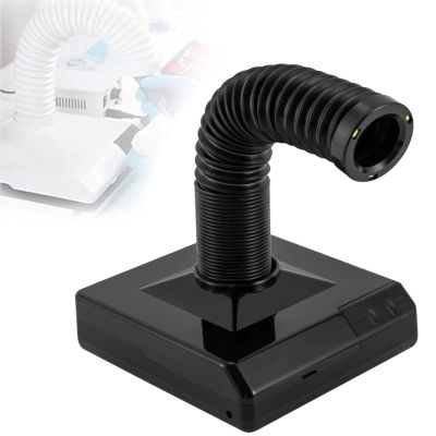 MINHUIJIHUI 60W Powerful Electric Dental Vacuum Cleaner,Dust Collector,Portable Dust Suction Machine for Polishing, with Fan and LED Dual Function,for Dental Lab Nail Salon