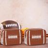 16PCS Football Cosmetic Bag - Waterproof Football Clear PVC Travel Bag,Football Gift Accessories Bags Goodie Snack Makeup Bag,Toiletry Zipper Pouch Organizer,Football Team Gifts for Team Player view 4