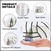 16PCS Volleyball Cosmetic Bag - Waterproof Volleyball Clear PVC Travel Bag,Volleyball Gift Accessories Bags Goodie Snack Makeup Bag,Toiletry Zipper Pouch Organizer,Softball Team Gifts for Team Player view 2