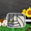 16PCS Volleyball Cosmetic Bag - Waterproof Volleyball Clear PVC Travel Bag,Volleyball Gift Accessories Bags Goodie Snack Makeup Bag,Toiletry Zipper Pouch Organizer,Softball Team Gifts for Team Player view 4