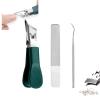 2025 Upgraded Premium 3-Piece Eagle Beak Nail Clipper Set|Large Opening Anti-Splash|Thick Hard Manicur|Slanted Ingrown Toenail Fingernails Clipper for Men,Women,Seniors (5Sets(Buy 3 get 5)) view 1