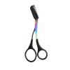 Eyebrow Ra Zors, Eyebrow Trimmer,Eyebrow Scissors With Comb,No-Slip Cutter Eye Brow Ra Zors,Eye Brow Shaper Trimming Scissors Makeup Tool view 1