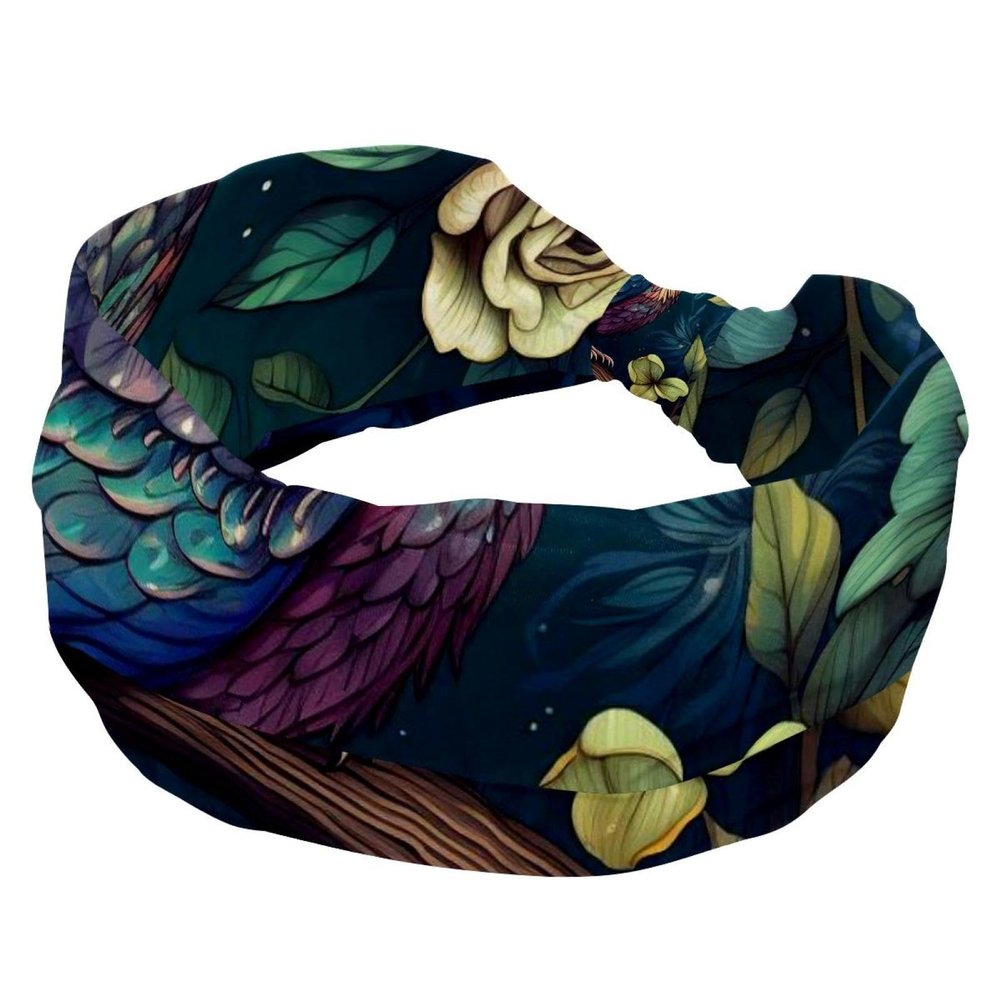 otnrnondcl Owl Headbands for Women, Fashion Knotted Headband Wide Hairband Girls Hair Accessories