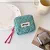 jiahesuw Makeup Bag for Purse,Preppy Cosmetic Pouches Purse,Travel Coin Pouches Sanitary Napkin Storage Bag Makeup Organizers view 3