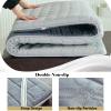 High Density Sponge Massage Table Topper, Non-Slip Spa Bed Pad Thicken 2.4IN, Massage Accessories, Beauty Salon Lash Bed Cushion with Elastic Strap Dark grey 31.5x74.8in(R) view 4