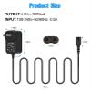 4V 2A ChargerCompatible for WahlMagic Cordless Trimmer 8148 8164 8504 8509 8591,Power Charger Adapter CordCompatible for WahlMagic Cordless 1919(EU) view 2