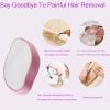 Bleame Hair Eraser, Bleame Crystal Hair Eraser, Reusable Crystal Hair Remover for Men & Women, Magic Painless Exfoliation Hair Removal Tool, Nano Glass Hair Removal Device for Arms Legs Back (White) view 2