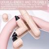 2 pieces Wing Eyeliner Stamp & Liquid Eyeliner Pen - Double-Ended, Waterproof, Smudge-proof, Quick Makeup Tool for Women - Ideal Gift for Beginners view 4