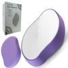 Bleame Hair Eraser, Bleame Crystal Hair Eraser, Reusable Crystal Hair Remover for Men & Women, Magic Painless Exfoliation Hair Removal Tool, Nano Glass Hair Removal Device for Arms Legs Back (Violet) view 1