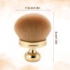 Artificial Hair Large Area Beauty Tools Soft Brush Head Smooth Liquid Foundation Even Makeup Makeup Brush For Beginners.(Gold) view 2