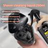 XXUSNTUK 260ml (8.79 FL OZ) Men's Shaver Cleaning Solution, Compatible for Braun. Compatible for Philips. Compatible for Panasonic. Suitable for 90% Electric Shavers(1 Bottle) view 2