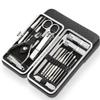 19-in-1 Ingrown Nail Specialist - Stainless Steel Toenail Trimmer Kit | Pedicure Tool Set,Black view 1