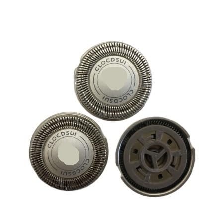 3Pcs HQ3 HQ4 HQ54 Replace Head Razor BladeCompatible for Philips Shaver Hq56 Hq46 HQ6900 HQ6920 HQ6940 HQ6970 HQ6990 YQ6008 YQ6108 YQ6188(HQ4)