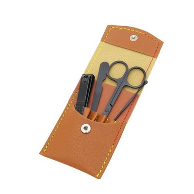 4/12/16-Pc Portable Hook Set - Stainless Steel Nail Cutters & Pedicure Scissors | Compact Travel-Friendly Manicure Tools,4Pcs,Y