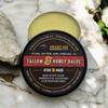 Tallow & Honey Salve (1oz) - Made in USA - Grassfed, Small Batch - Great for Face and Body, Eczema, Acne, Psoriasis - Unscented - 4 Organic Ingredients view 2