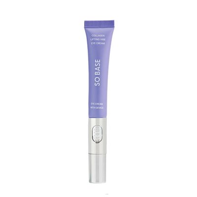 SO BASE Collagen Firming Eye Cream with Built-in Vibration Applicator (0.5 fl.oz)