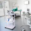 3-Tier Rolling Utility Cart with Handle, ABS & High-Density Board Storage Trolley, Thicker Wider Panels, Aluminum Guardrails, Movable Cart with Wheels for Beauty Salons, Office, White view 3