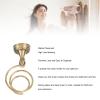 TOPINCN Antique Copper Hair Dryer Rack Wall Mount Holder,Bathroom Hair Dryer Hanger Hair Tool Organizer view 4