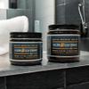 Tallow & Clay Pomade 4oz - USA Made - Handmade, Unscented Natural Hair Product - Matte finish, Medium Hold - Bentonite Clay, Castor Oil, Beeswax, Grassfed Tallow - Great for Kids and Adults view 4