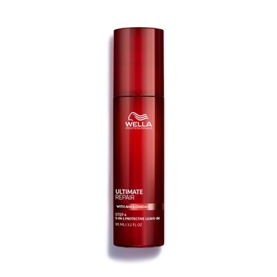 Wella Professionals ULTIMATE REPAIR 5-in-1 Protective Leave-In Treatment for Damaged Hair | Repairs, Smoothens Frizz, UV & Heat Protectant | For All Hair Types | 3.2 Fl Oz