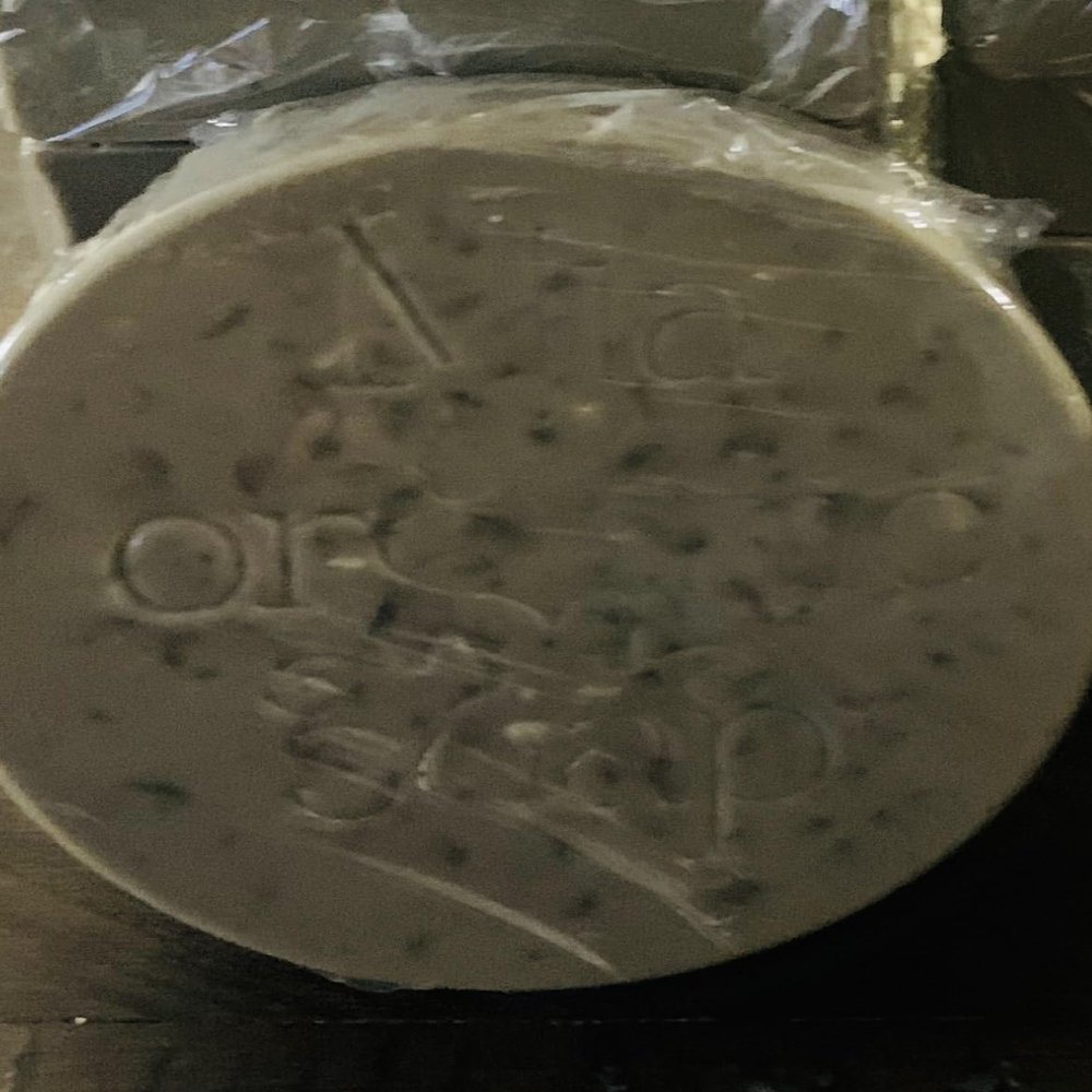 Mia Organic Dead Sea Mud Handmade Soap, Goat Milk, Shea Butter, Coconut Oil, 2oz.