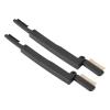 BRRNOO 2pcs Folding Eye Lash Brow Comb, Stainless Steel Eyelash Separator, Metal Teeth Eyebrow Comb, Portable Dual Sided Eyebrow Brush with Protected Design, Comfortable Grip Handle, view 3