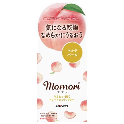 momori/Treatment Butter 1.34oz  Multi Balm for Hair & Skin  Moisturizing, Non-Silicone, Fruity Floral Scent