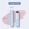 DEARMAY Fingertip Smudge Brush 0.49 oz. Soft silicone brush for smooth blending, lip brush with compact size and protective cap for clean and portable use anytime, korean makeup view 4