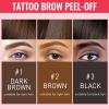 2PCS Eyebrow Tattoo Gel Peel Off WaterproofLong-lastingSmudge ProofDark Brown Eyebrow Gel for Women,DIY at Home,Christmas Day Gift Set view 2