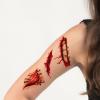 10 Sheets Temporary Tattoos for Party Favors, DIY Crafts, Gifts, and Decorations (Scar) view 2