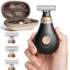 Electric Trimmer for Men Black(Pack) and Bikini Trimmer for Women(Black) view 3
