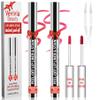 2pcs Lip liner Stain Peel Off,Lip Stain Waterproof Long Lasting,2-in-1 Lip Liner with Tweezer,Non-Fading Peel Off Lip Color,Stay On All Day,Perfect for Gift ,Highly Pigmented Color(Nude+Rose) view 1