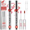 2pcs Lip liner Stain Peel Off,Lip Stain Waterproof Long Lasting,2-in-1 Lip Liner with Tweezer,Non-Fading Peel Off Lip Color,Stay On All Day,Perfect for Gift ,Highly Pigmented Color(Nude+Cocoa) view 1