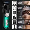 BILLAR 6 in 1 Professional Mens Grooming Kit for Mustache,Body, 17 Piece All-in-One Mens Grooming Kit and Hair Clipper, Nose, Ear,Body and Face, Electric Razor with Type-C Recharge Dock view 3
