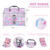 Hot Sugar Makeup Kit for Teens with Unicorn Train Case, Portable Beginner Makeup Gift Set, Makeup Beauty Kit for Girls view 2