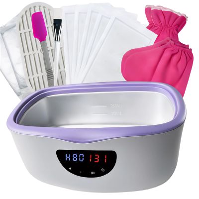 KmaxShip Paraffin Wax Machine for Hand and Feet - 5000ml Large Capacity Paraffin Treatment Wax Warmer with 3.85 lbs Refills, Moisturizing 213pcs Kit Paraffin Hand Wax Machine