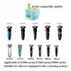 FMGDJJK 170ml JC301 JC302 Shaver Cleaning Liquid - Compatible with Philips S5000/S7000/S9000 Series - Fits Shavers with Cleaning System, Shaver Cleaning Fluid Refill for Electric Shavers(2pcs) view 3
