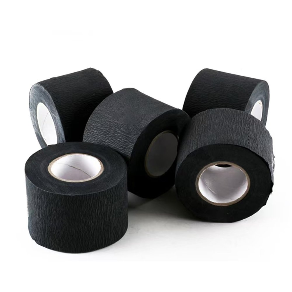 jiahesuw 5 Rolls Disposables Barber Paper Neck Strips,Professional Stretchy Paper Neck Band Protector Barber Accessories Gifts