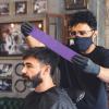 jiahesuw 5 Rolls Disposables Barber Paper Neck Strips,Professional Stretchy Paper Neck Band Protector Barber Accessories Gifts view 2