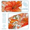 1 Pack Wide Headbands For Women Elastic Headband Watercolor Art Flowers Head Bands Women's Hair Band Turban Workout Soft Sweat Hairband Accessories view 4
