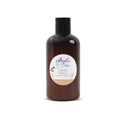 Angel's Skin Oatmeal Shampoo - Moisturizing Formula For All Hair Types - [8 Oz]