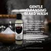 BLKBEARD ESTHETICS Organic Beard Care Kit, Daily Moisturizer, Rosemary Mint Growth Oil, Gentle Cleansing Wash, Beard Balm, Natural Skincare for Men (Gentle Beard Wash Cleanser) view 2