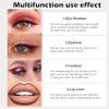 Colored Gel Glitter Eyeliner Pencils Pen Set, 3 Pcs Eyeliner Waterproof Lip Liner Eye Shadows Eyebrow Pencils Pen Eye Makeup (14#+17#+18#) view 3