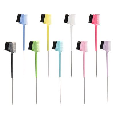 COOLHIYA 9pcs Eyebrow Brush And Comb: Multi-Purpose Eyebrow And Eyelash Brush - Dual-Head Tool For Separating Lashes Shaping Brows