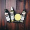 BLKBEARD ESTHETICS Organic Beard Care Kit, Daily Moisturizer, Rosemary Mint Growth Oil, Gentle Cleansing Wash, Beard Balm, Natural Skincare for Men (BEARD KIT) view 2