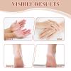 3 Pairs Silicone Socks, Silicone Glove Socks Set for Dry Cracked Feet and Hands, Reusable Soft Moisturizing Silicon Sock for Cracked Heel and Softening Rough Skin, Calluses view 4