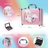 Hot Sugar Makeup Kit for Girls, Kids Makeup Set with Unicorn Train Case Includes Eyeshadow Palette, Blush, Lipstick, Lip Pencil, Eye Pencil view 2